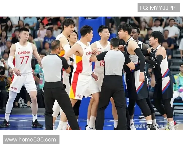 中国男篮迎战韩国男篮争夺亚洲篮球赛重要胜利的关键对决